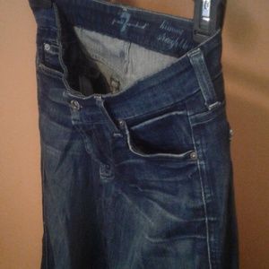 7 for all mankind Jimmie straight leg jeans 25